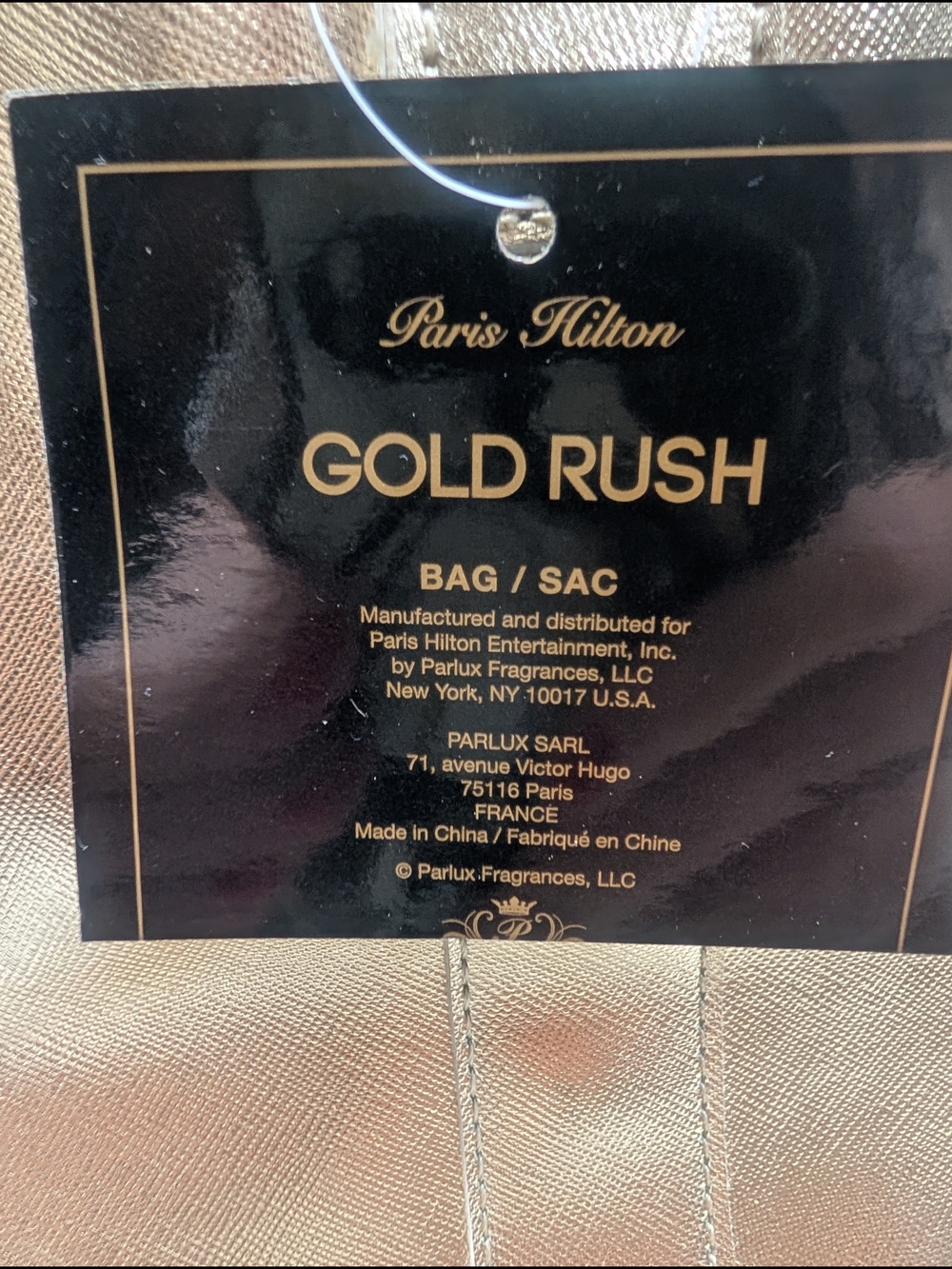 Paris Hilton Gold Rush Women's Tote Bag - Gold